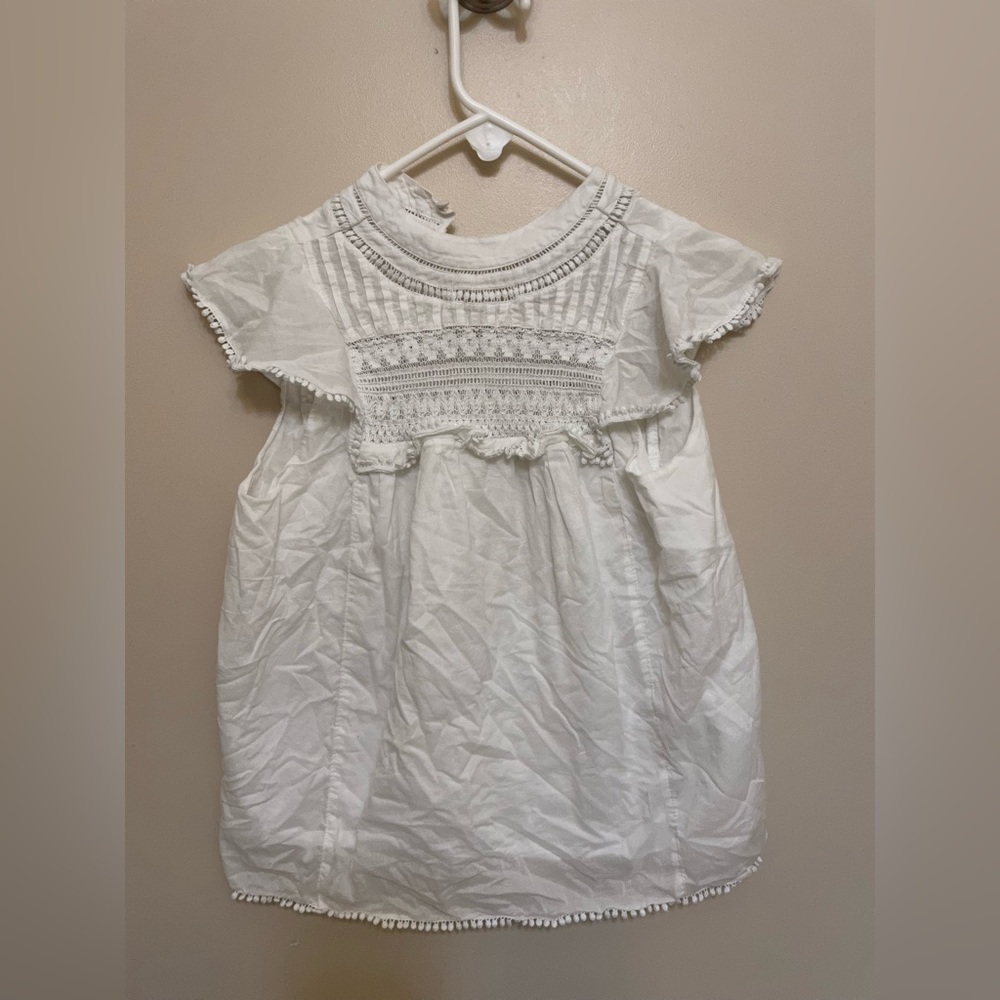 J.Crew White Summery Blouse